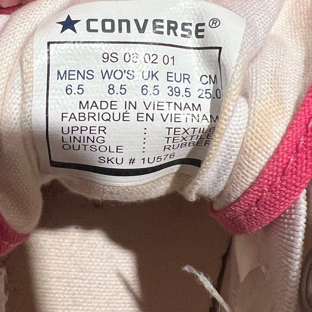 Converse Multicolor Textured Sneakers - Picture 9 of 9